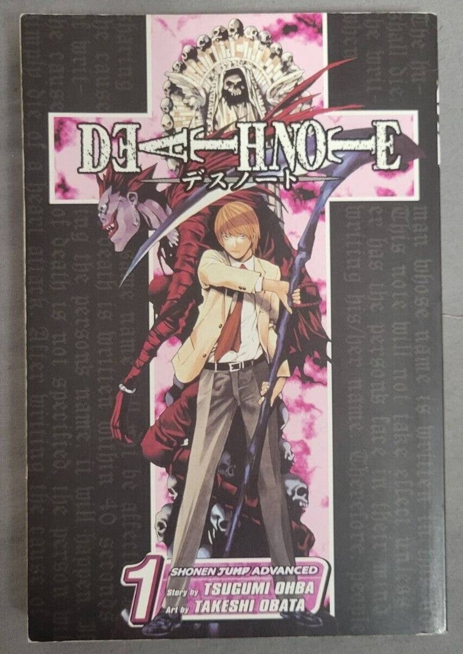 Death Note Volume 1 Manga Excellent Condition Paperback
